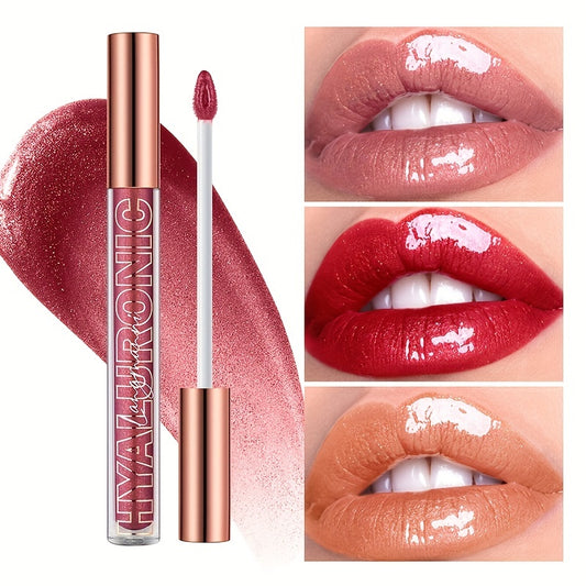 Hyaluronic Acid Glitter Lip Gloss Set - LIPOXI