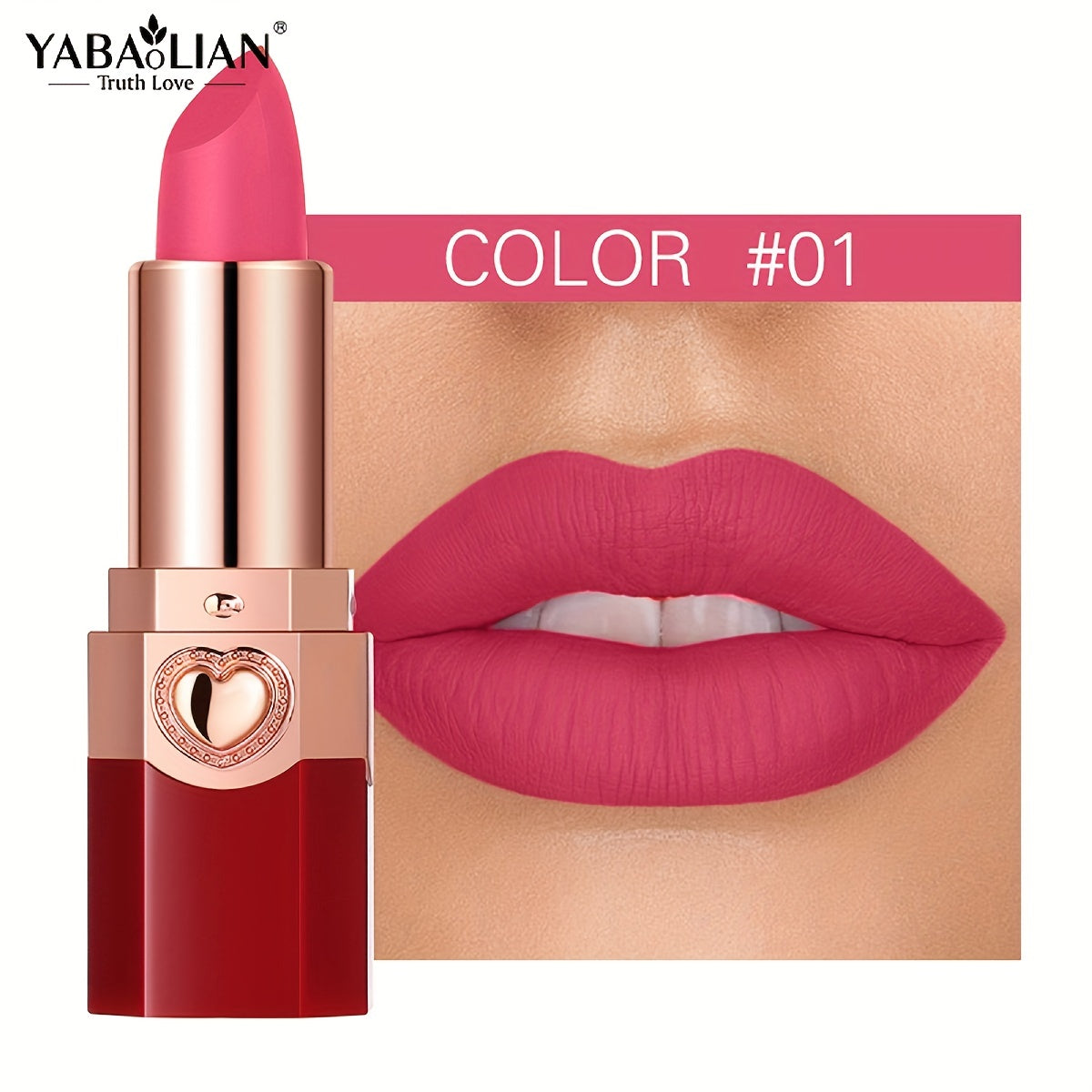 YABAOLIAN 12-Color Lipstick Set - LIPOXI