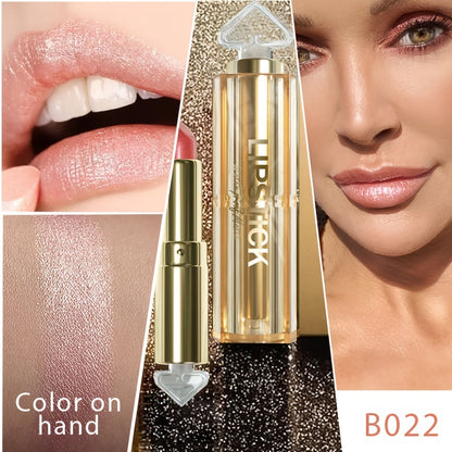 Pearly Matte Glitter Lipstick - LIPOXI