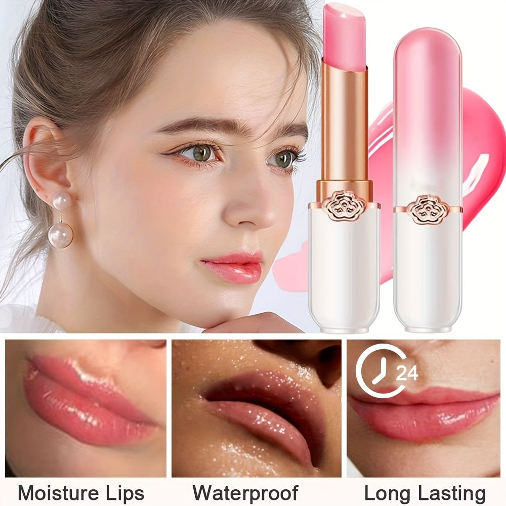 Color-Changing Peach Lip Balm Magic - LIPOXI