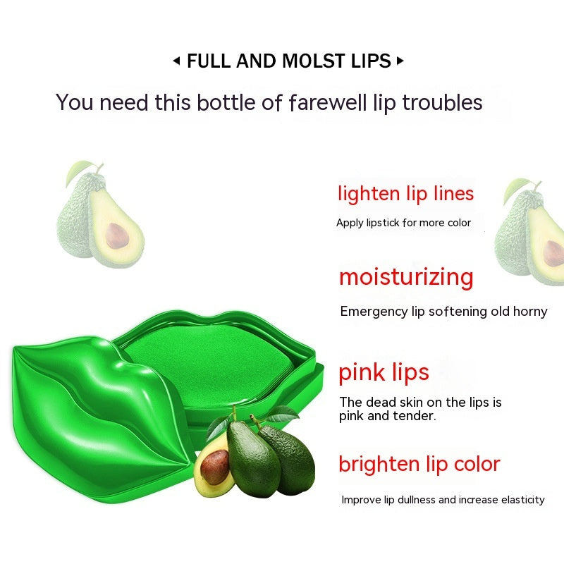 Hydrating Avocado Collagen Lip Mask - LIPOXI