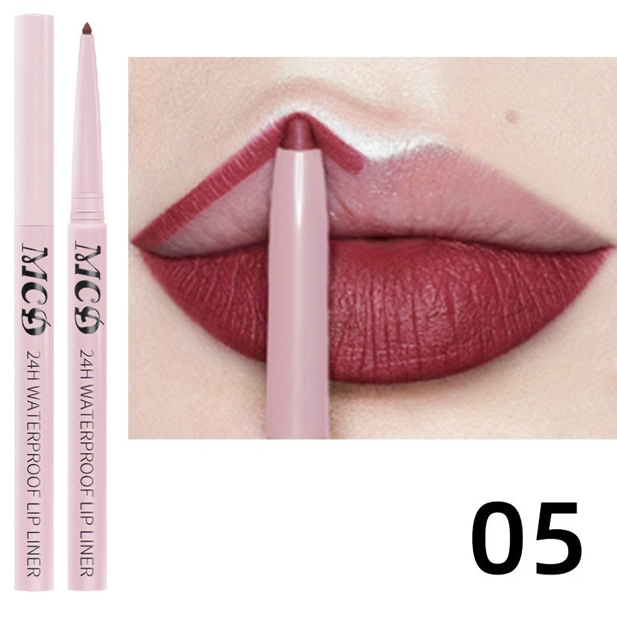 MCD Waterproof Lip Liner Crayon Set - LIPOXI