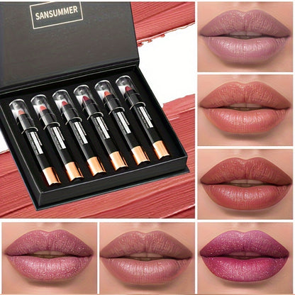 SANSUMMER 8 Color Crayon Lipstick - LIPOXI