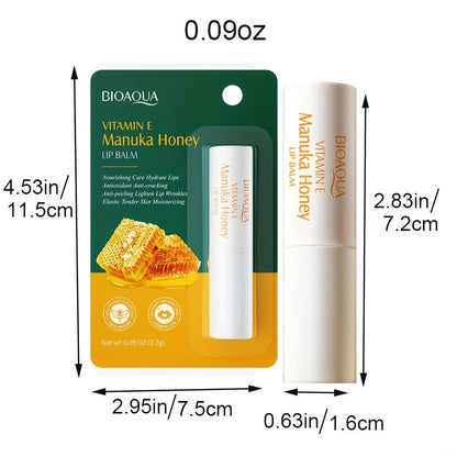 Vitamin E & Honey Lip Balm - LIPOXI