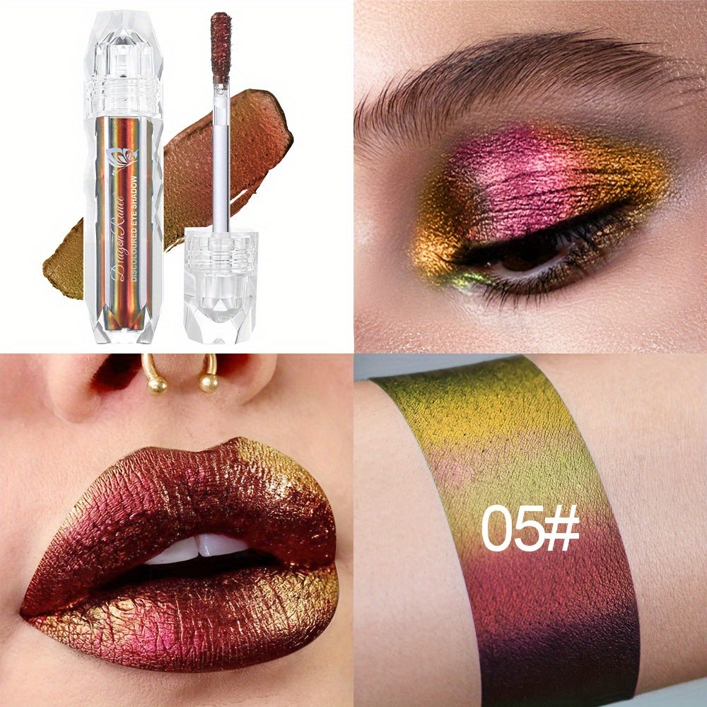 9-Color Metallic Holographic Makeup Set - LIPOXI