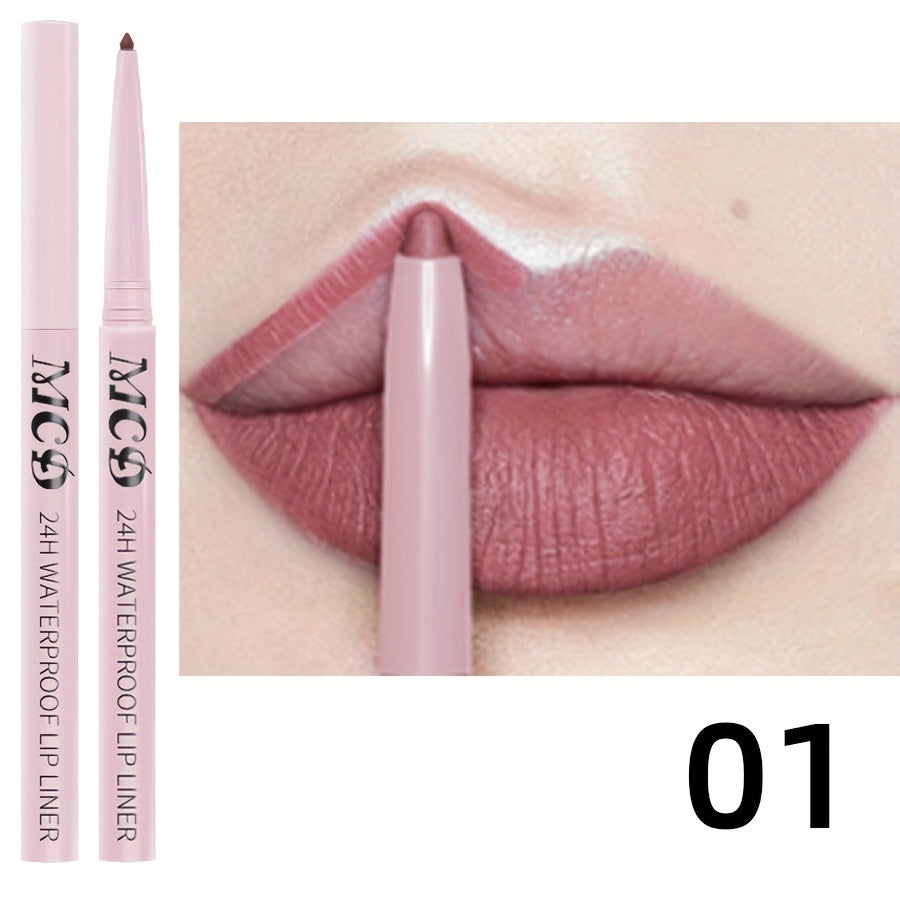 MCD Waterproof Lip Liner Crayon Set - LIPOXI