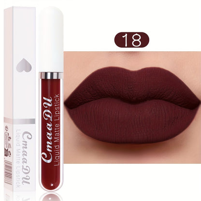 CmaaDu 18 Matte Lip Gloss - LIPOXI