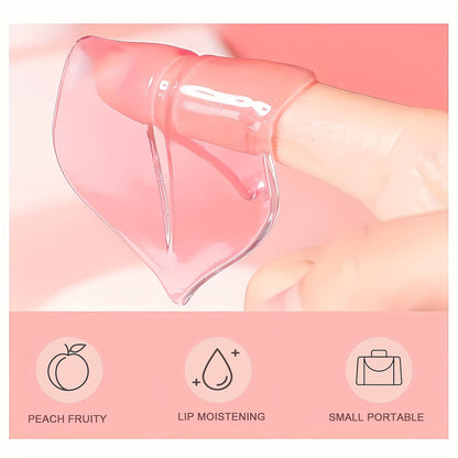 Peach-Infused Collagen Lip Masks - LIPOXI