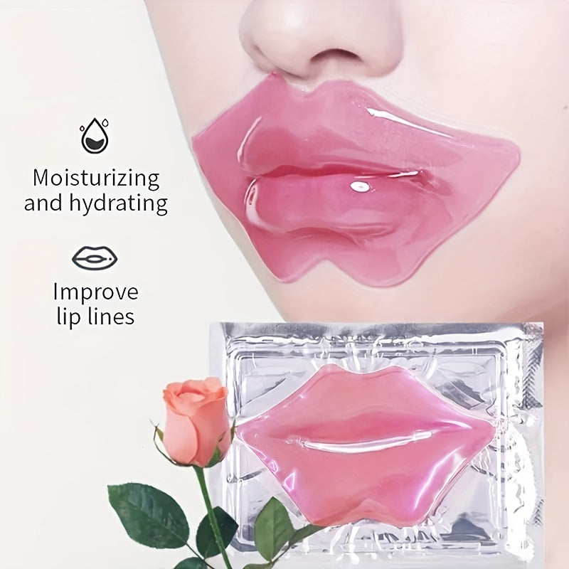 Rejuvenating Pink Crystal Lip Masks - LIPOXI