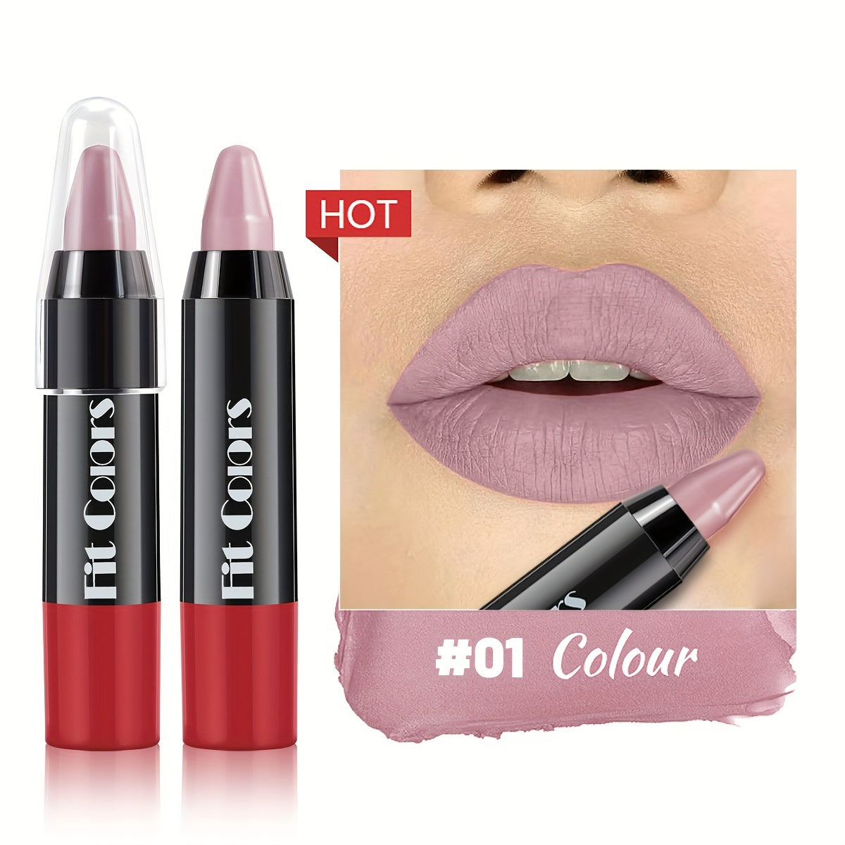 Matte Lipstick Crayon Collection - LIPOXI