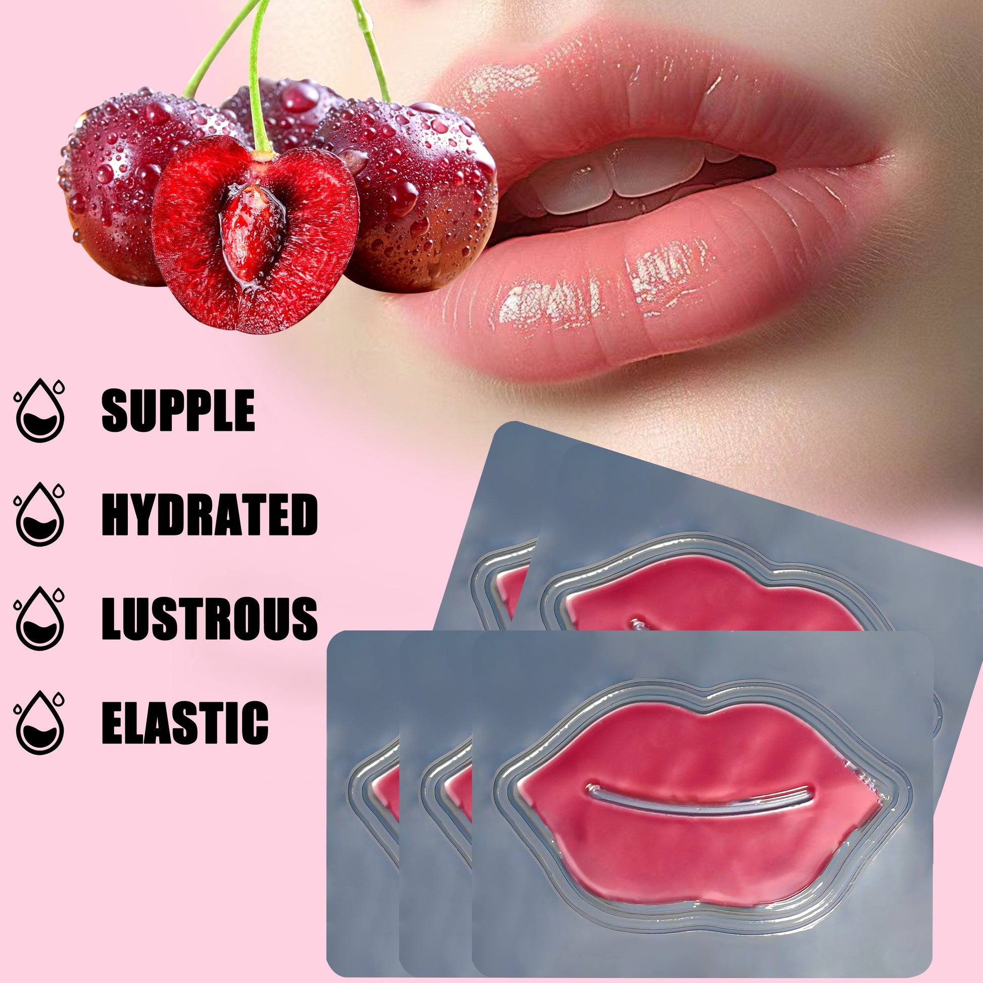 Xioimy Cherry & Collagen Lip Masks - LIPOXI