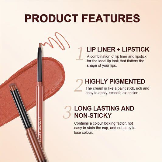 Matte Lip Liner Pencil Set - LIPOXI