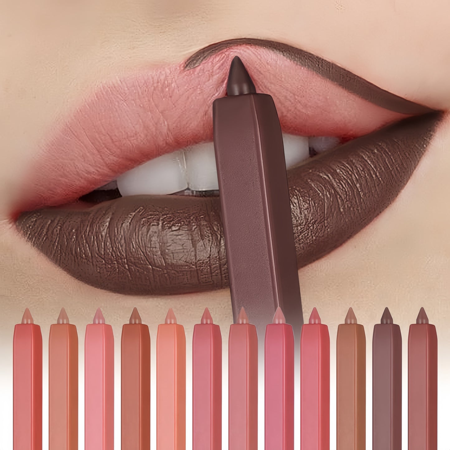 Ultimate 12-Color Lip Liner Collection - LIPOXI