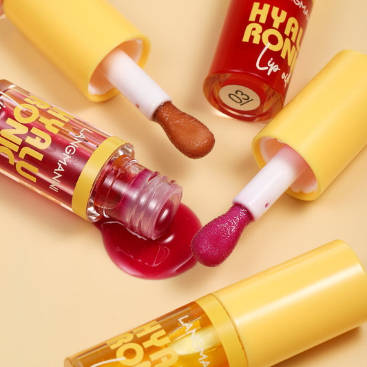 6 Colors Transparent Hyaluronic Acid Lip Balm Gloss - LIPOXI