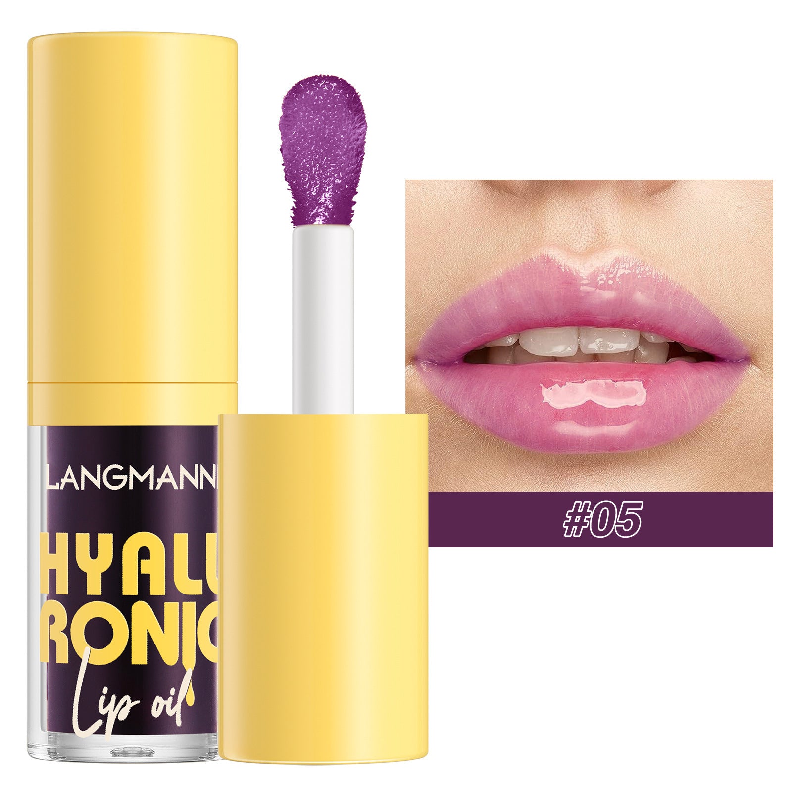 6 Colors Transparent Hyaluronic Acid Lip Balm Gloss - LIPOXI