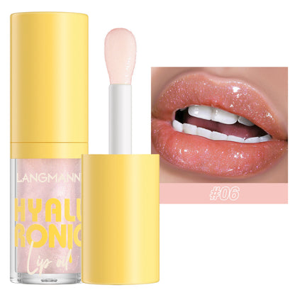 6 Colors Transparent Hyaluronic Acid Lip Balm Gloss - LIPOXI