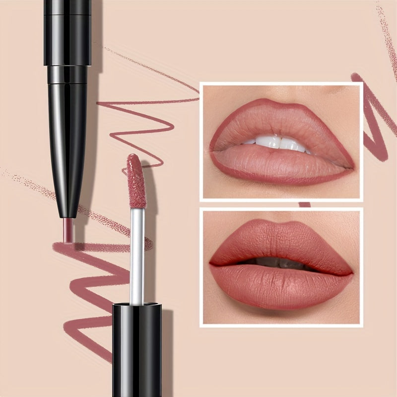 Seductive Duo: Waterproof Lip Liner & Gloss - LIPOXI