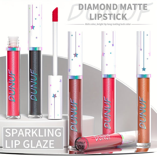 Dazzling 12-Piece Shimmer Lip Gloss Set - LIPOXI