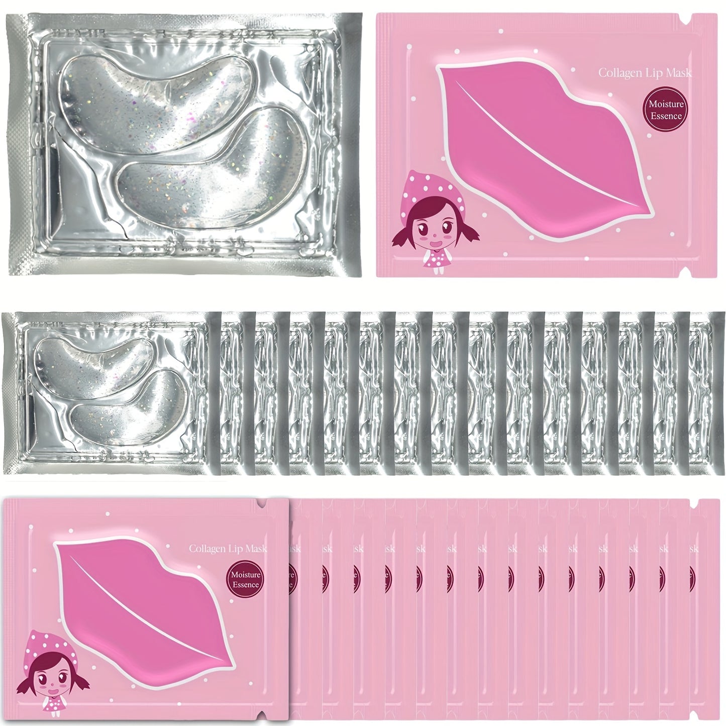 Revitalizing 30Pcs Eye & Lip Mask Set - LIPOXI