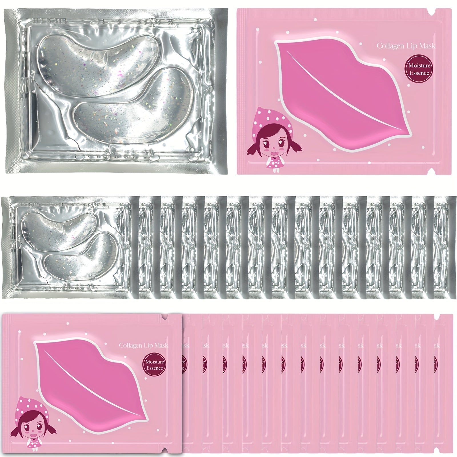 Revitalizing 30Pcs Eye & Lip Mask Set - LIPOXI