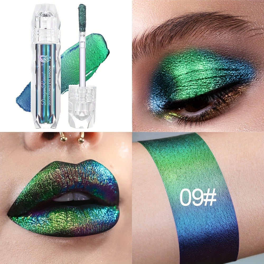 9-Color Metallic Holographic Makeup Set - LIPOXI