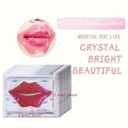 Rejuvenating Pink Crystal Lip Masks - LIPOXI