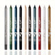 Vibrant 10-Color Eyeliner Set