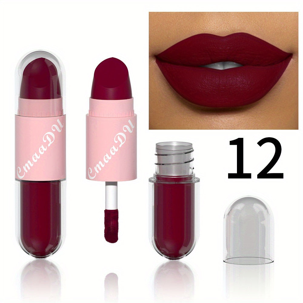 Two-in-One Lipstick and Lip Gloss - LIPOXI