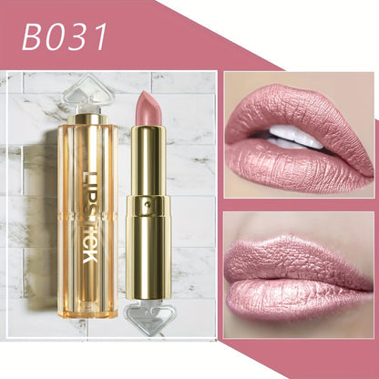 Pearly Matte Glitter Lipstick - LIPOXI