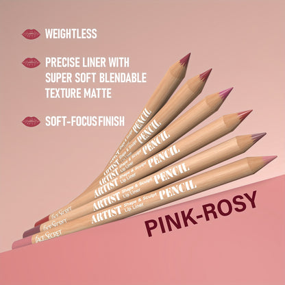 Matte Allure: 6-Piece Waterproof Lip Liner Set - LIPOXI