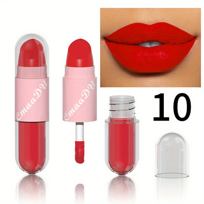 Two-in-One Lipstick and Lip Gloss - LIPOXI