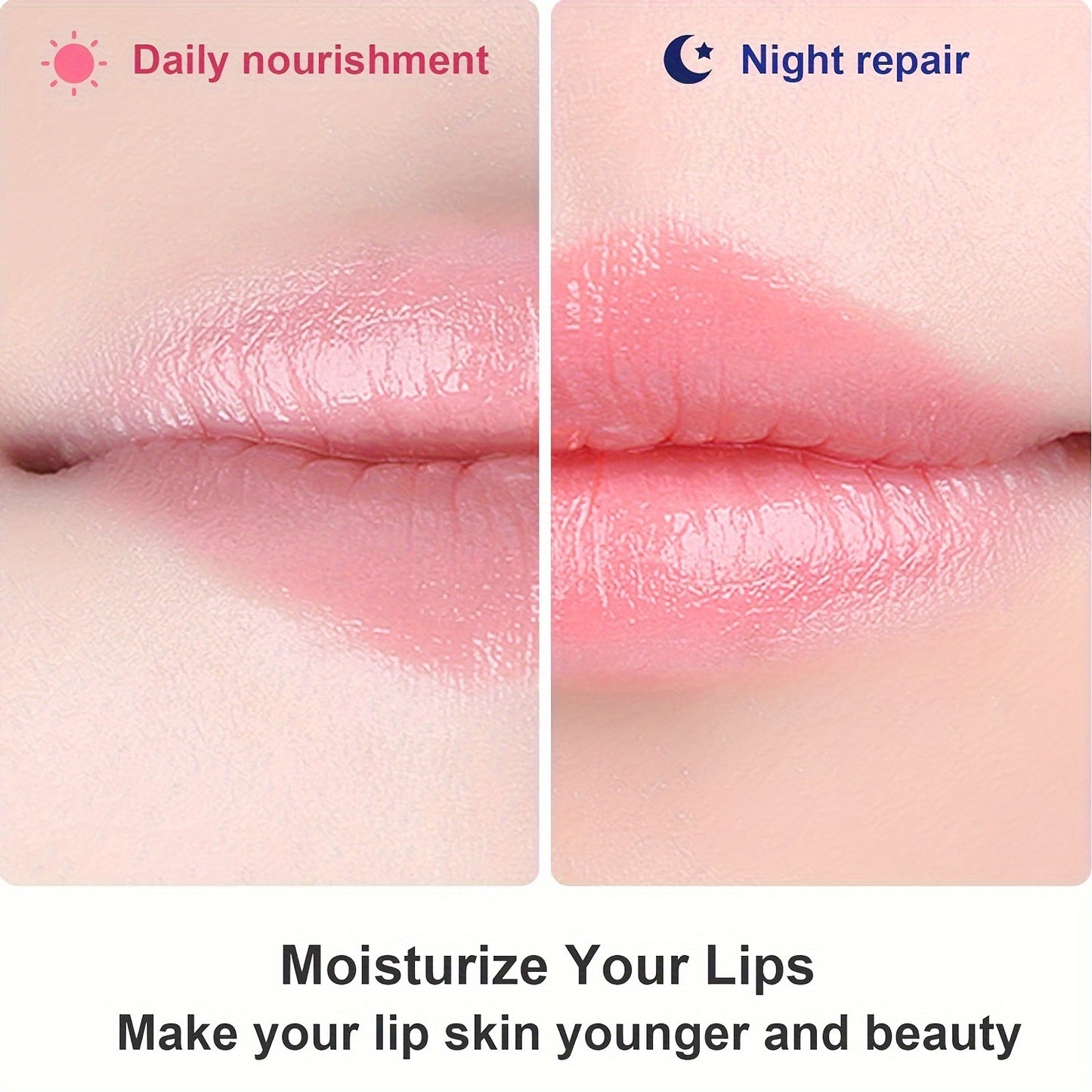 Peach-Infused Collagen Lip Masks - LIPOXI