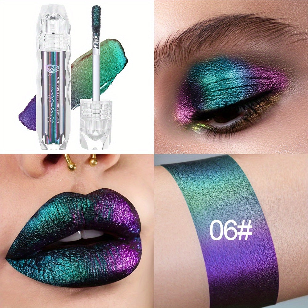 9-Color Metallic Holographic Makeup Set - LIPOXI