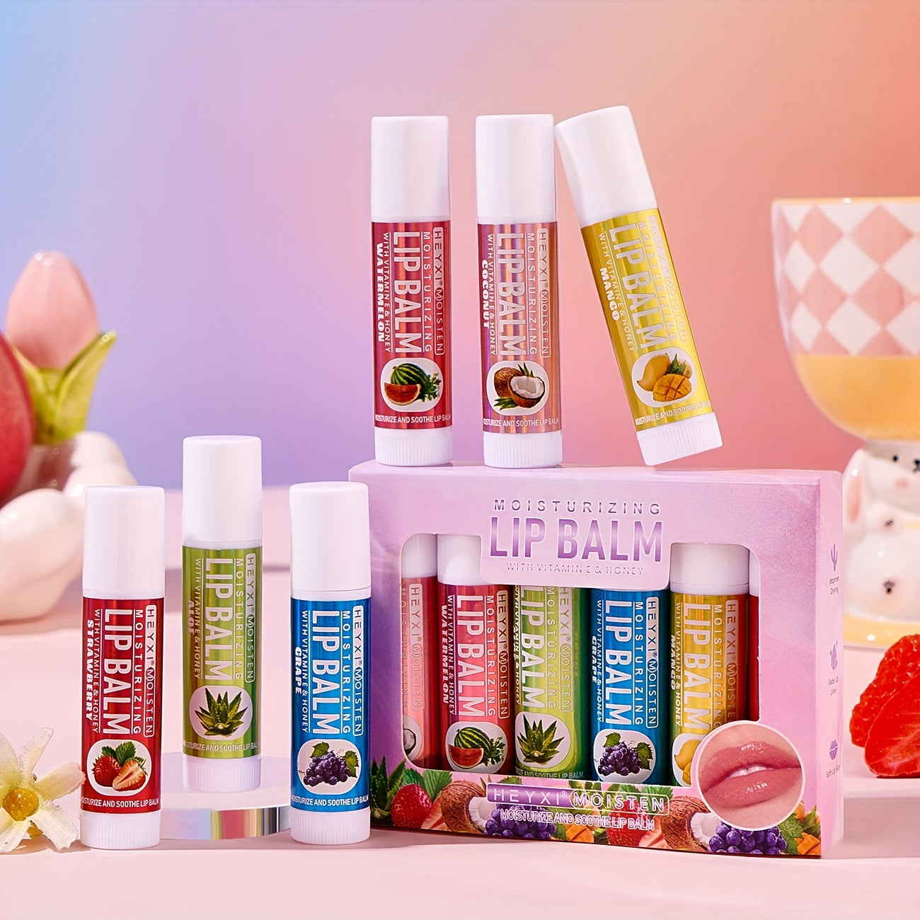 Berry Bliss Lip Balm Collection - LIPOXI