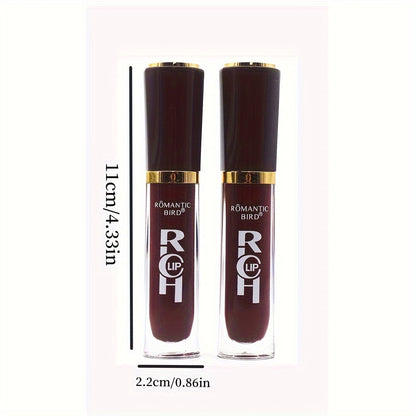 Dark Red Matte Liquid Lipstick - LIPOXI