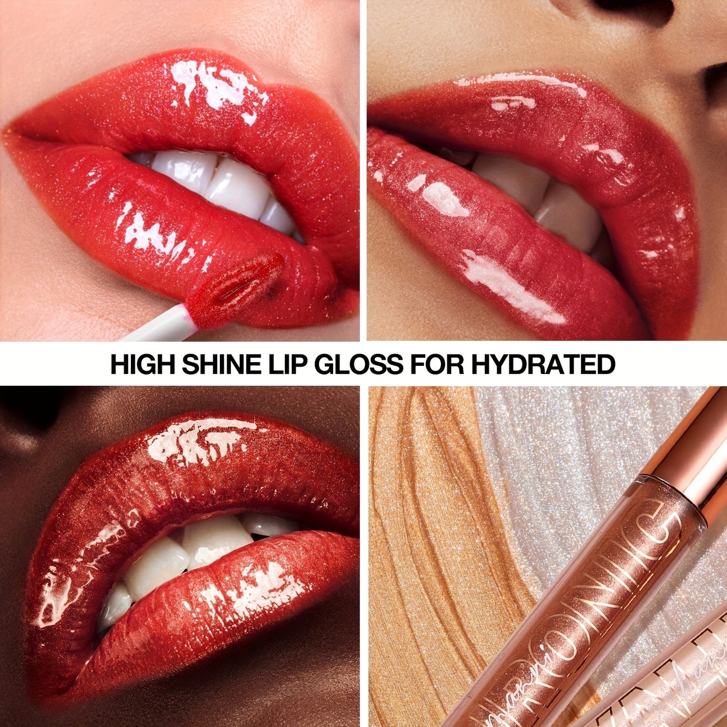 Hyaluronic Acid Glitter Lip Gloss - LIPOXI