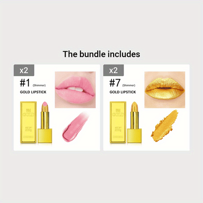 Golden Brick Lipstick - LIPOXI