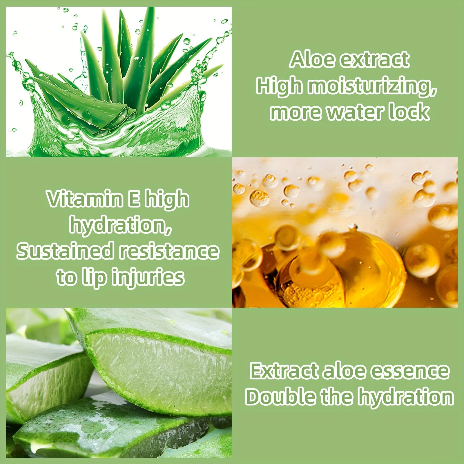 Aloe Vera Color-Changing Lip Balm - LIPOXI