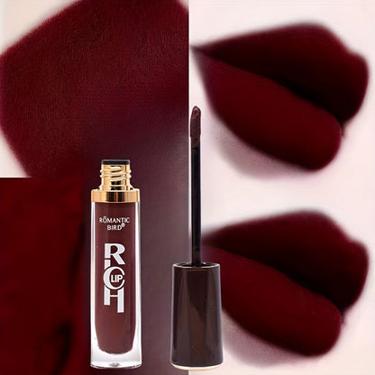 Dark Red Matte Liquid Lipstick - LIPOXI