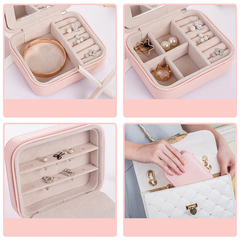 Mini Jewelry Organizer for On-the-Go Glam - LIPOXI