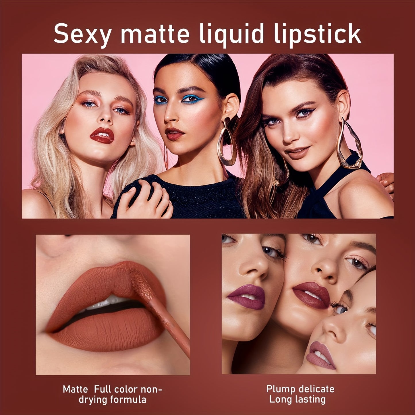 Matte Liquid Lipstick Makeup Set - LIPOXI