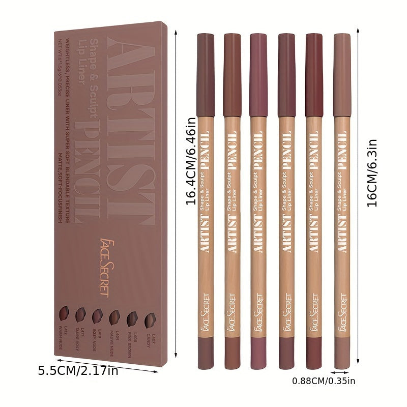 Vibrant Matte Lip Liner Collection - LIPOXI