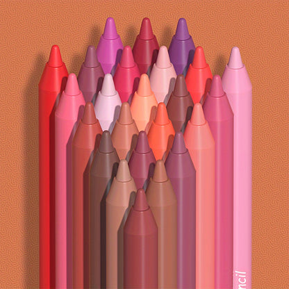 Berry Bliss: 12-Piece Waterproof Lip Liner Set - LIPOXI