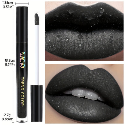 Gothic Black Lip Glaze Set - LIPOXI