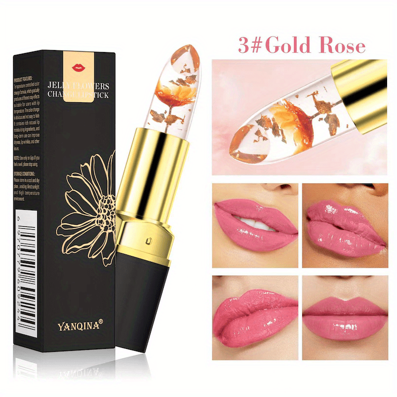 Rose Color-Changing Lipstick - LIPOXI