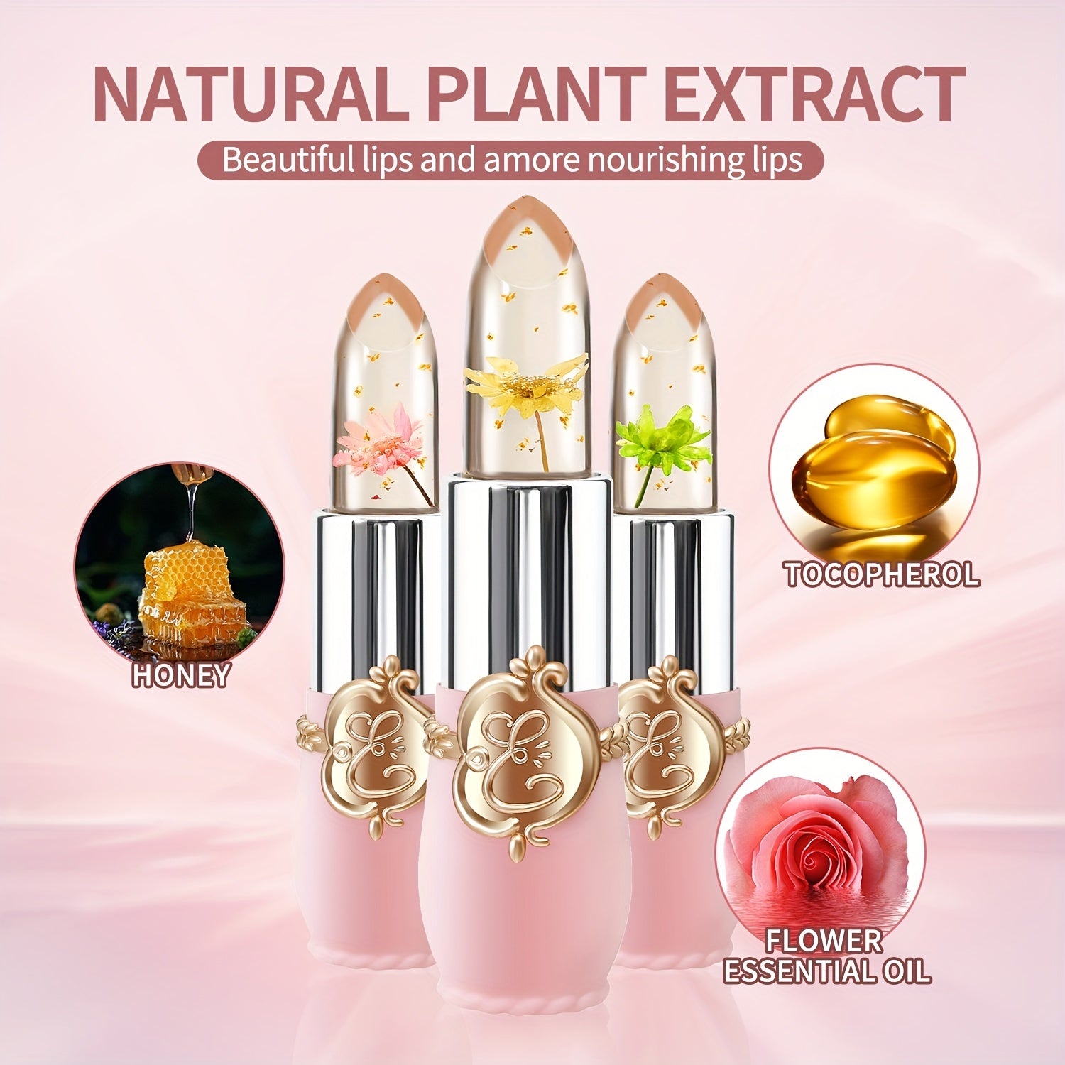 Flower Magic Color Change Lipstick Set - LIPOXI