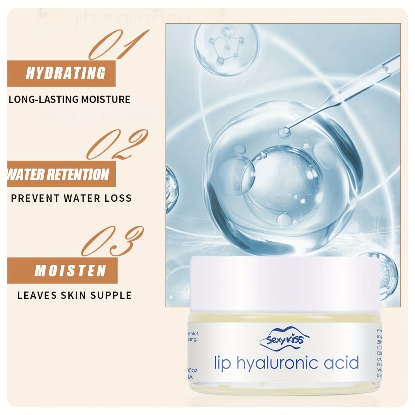 MISS FACTORX Hydrating  Lip Mask - LIPOXI