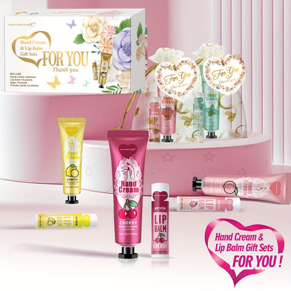 Hand Cream & Lip Balm Sets - LIPOXI