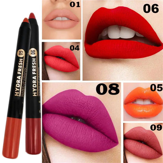 9-Color Matte Lipstick Pen - LIPOXI