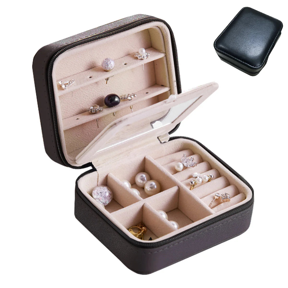 Mini Jewelry Organizer for On-the-Go Glam - LIPOXI